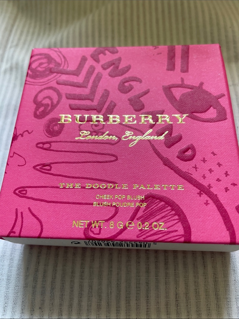Burberry Pink Doodle Palette Cheek Pop Blush